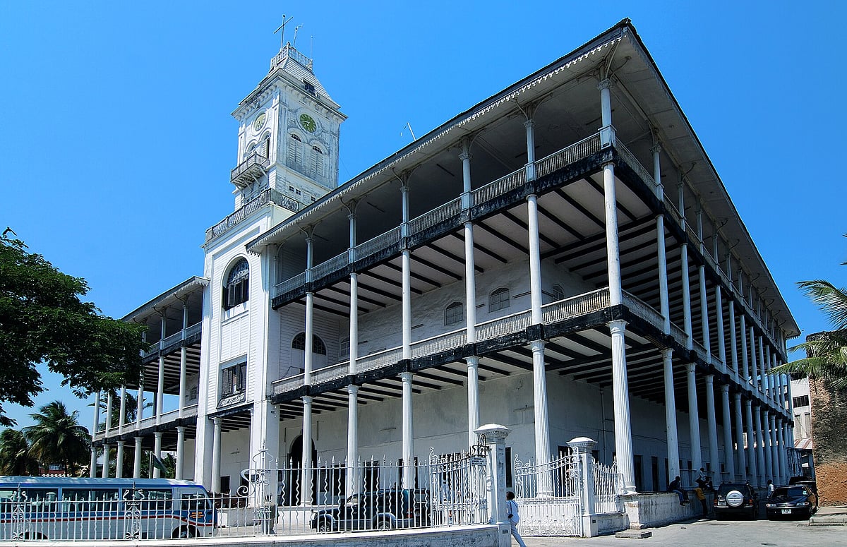 The House of Wonders on Stone Town’s seafront
