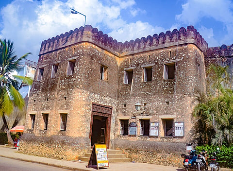 The Old Fort was built by the Portuguese in the 17th century