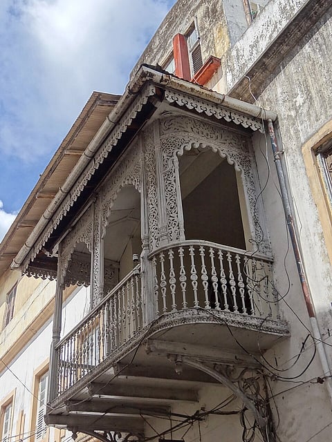 Balcony details in Stone Town