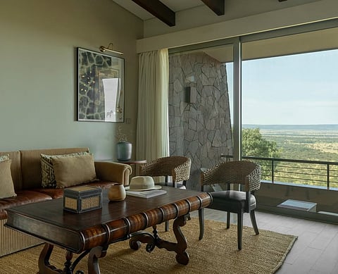 Meliá Serengeti Lodge is a five-star luxury retreat located in the Nyamuma Hills