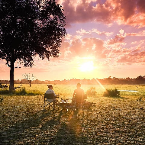 Sand Rivers Selous is an intimate, luxury safari lodge set on the banks of the Rufiji River