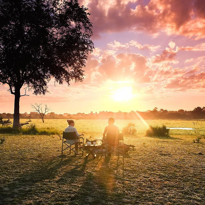 Sand Rivers Selous is an intimate, luxury safari lodge set on the banks of the Rufiji River