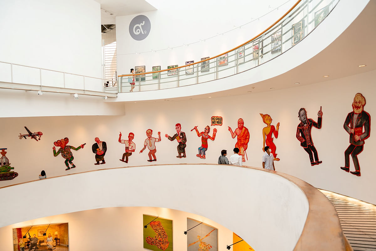 Inside the Bangkok Art and Culture Centre