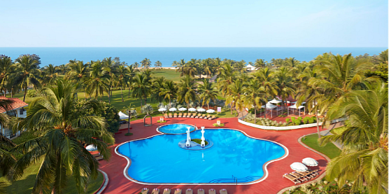 Holiday Inn Resort Goa feels relaxed and easygoing, with the sea never too far away