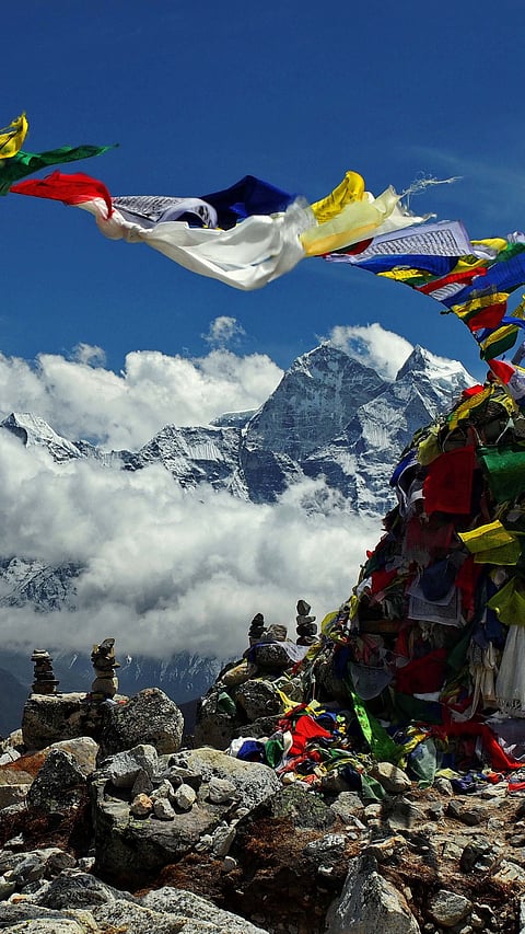 A view of Sagarmatha National Park