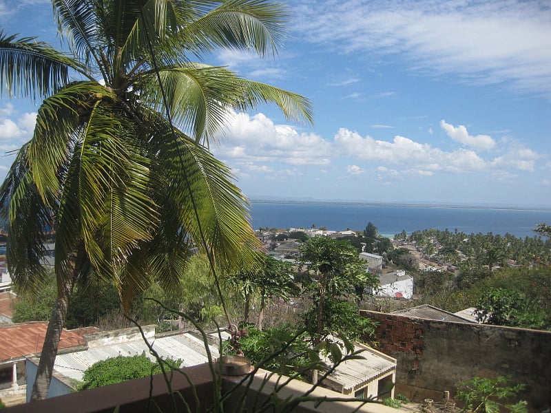 View of Pemba Bay and the old town of Pemba 