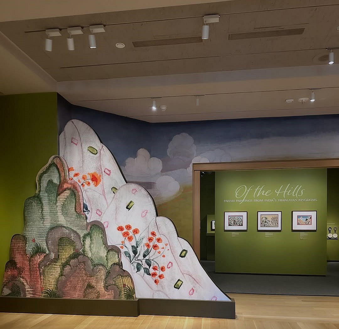 The galleries move between finely detailed figures and more stylised views of the landscape