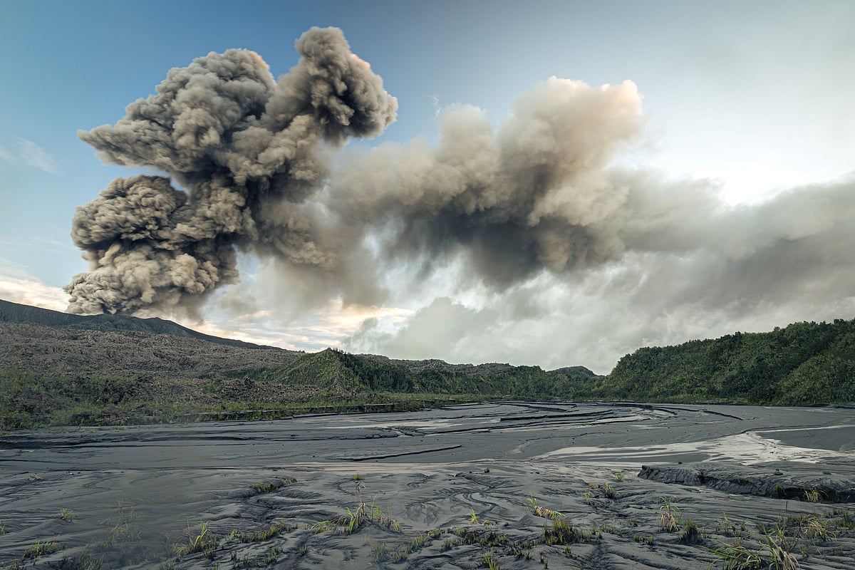 Mount Dukono Eruption Kills Three Hikers In Indonesia