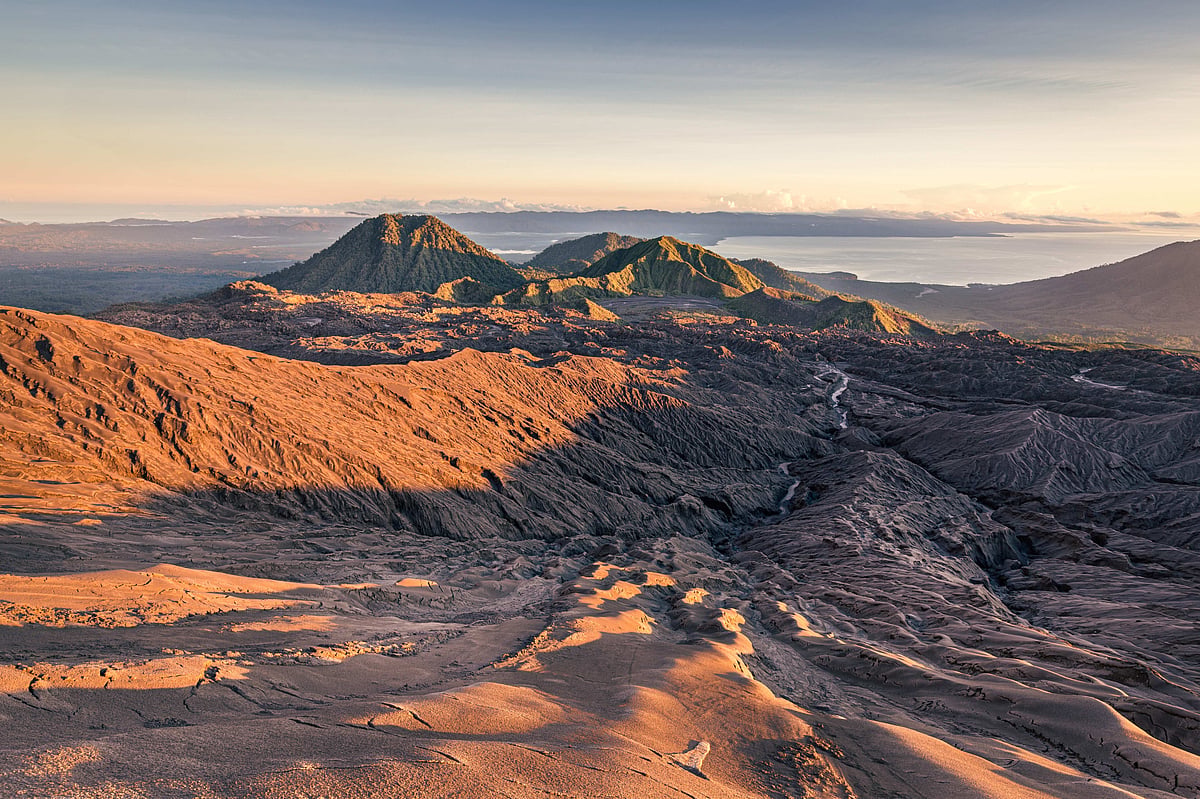 Landscape of Mt Dukono