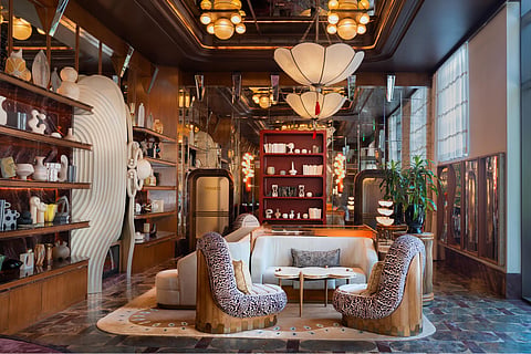 The lobby at Roswyn Hotel Mumbai