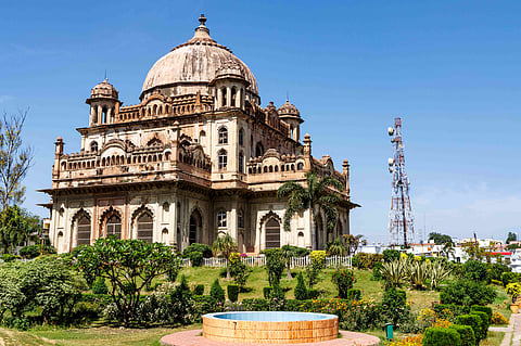 The Tomb of Saadat Ali Khan within Lucknow’s historic Kaiserbagh complex