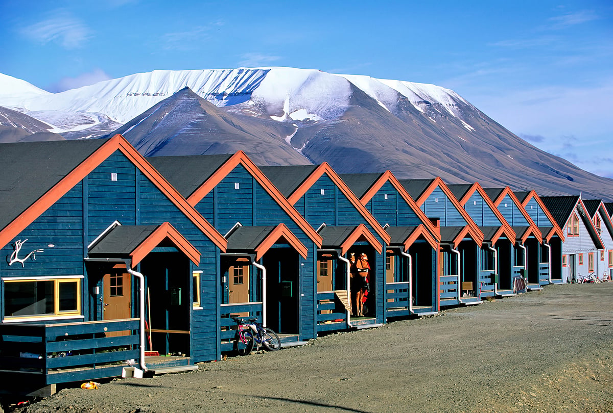 Houses in Longyearbyen