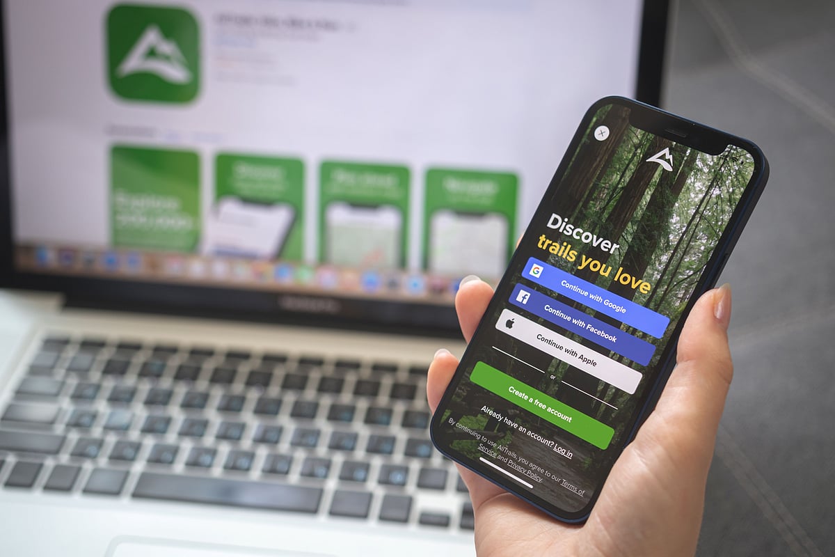 AllTrails helps hikers navigate trails safely without relying on cellular signal
