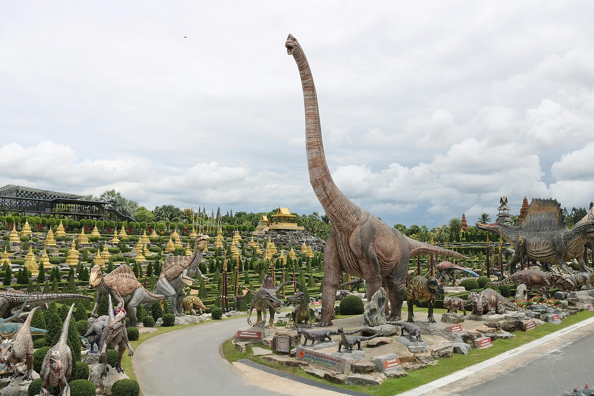 Shutterstock : (Representational image) The Dinosaur Valley in Nong Nooch Tropical Garden, Thailand