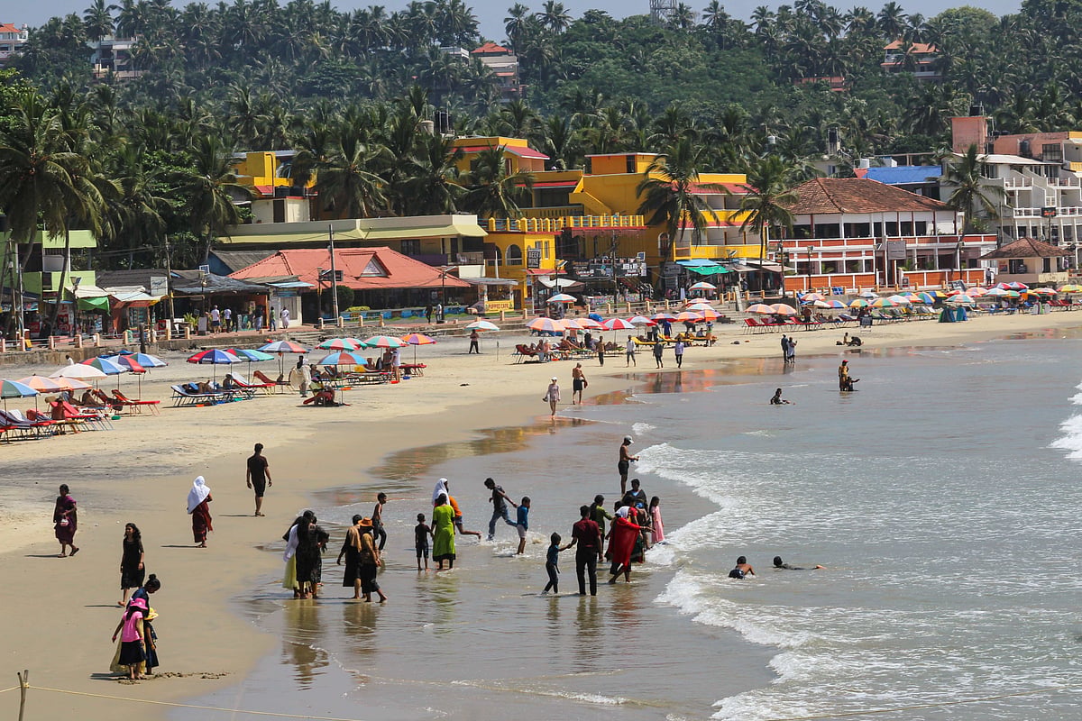 Kovalam’s beaches draw travellers during Kerala’s monsoon season