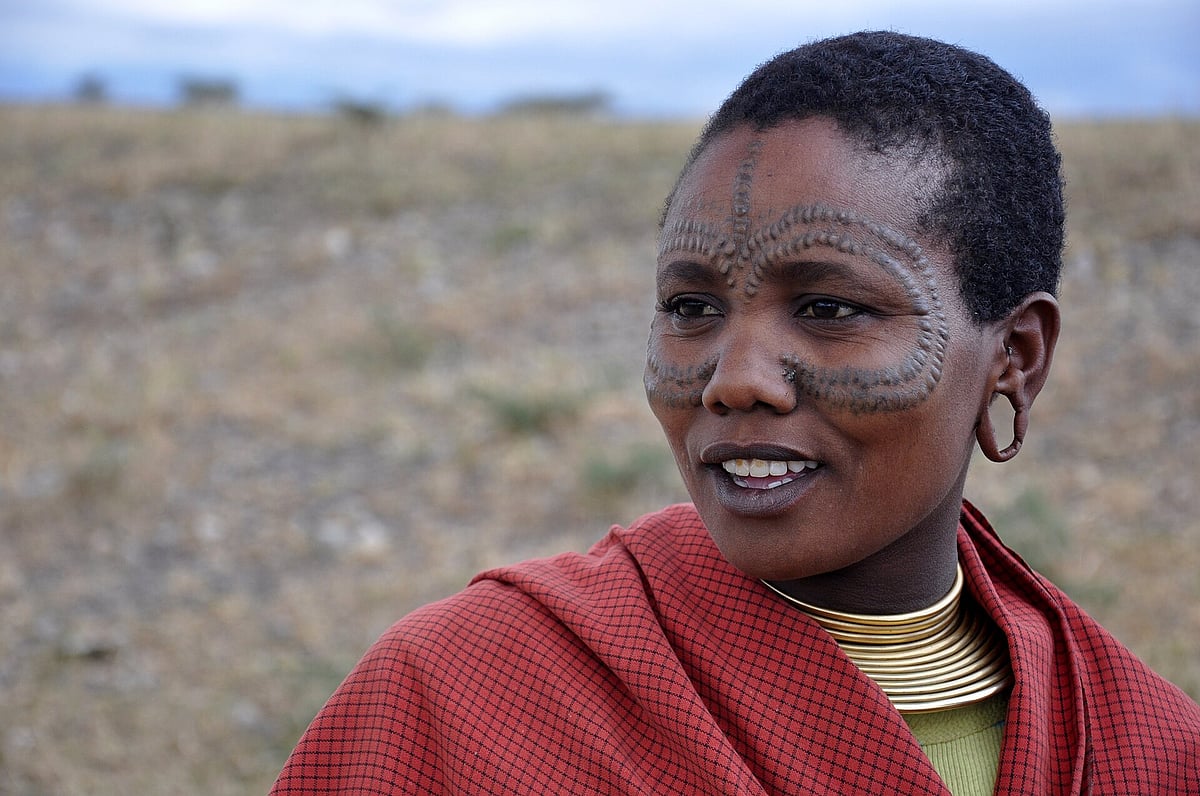 A woman from the Datoga community, Tanzania