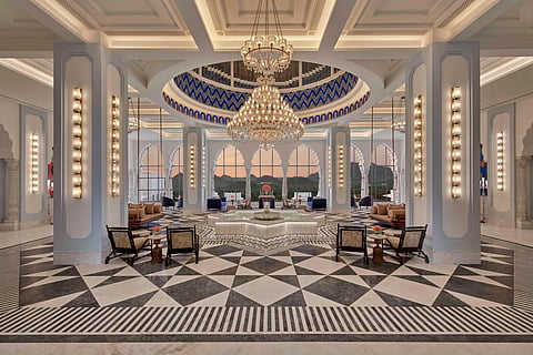 Lobby at Fairmont Udaipur