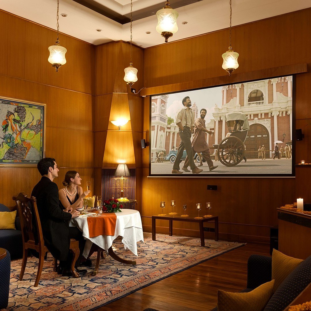 Enjoy a four-course dinner served in a private movie theatre at Periwinkle