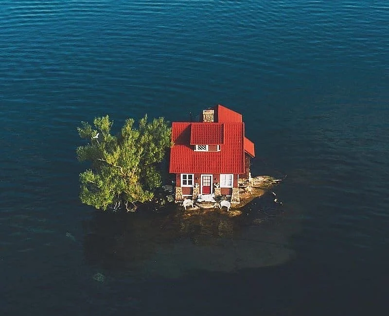 Just Room Enough Island