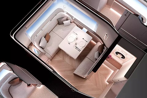 The A350-1000 concept focuses on privacy, space and personalisation