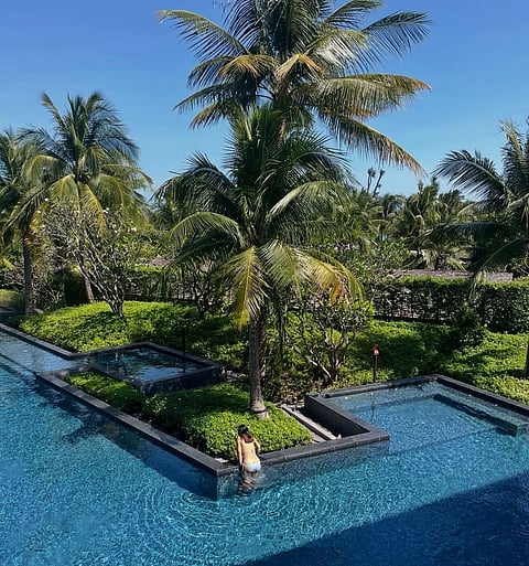 Kimpton Kitalay Samui sits on Choeng Mon Beach in Koh Samui, Thailand