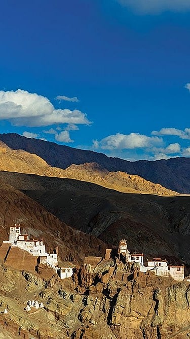 Basgo’s 16th-century monasyery in Ladakh 