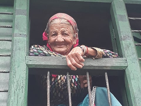 A matriarch from Kumaon