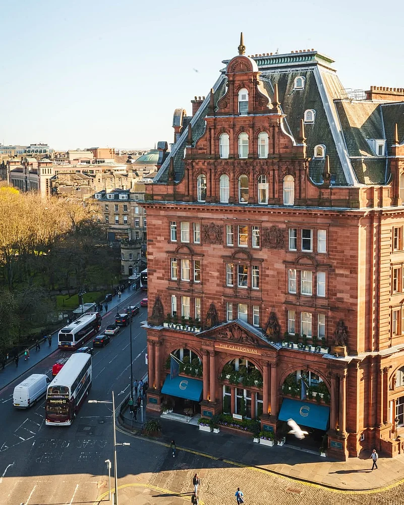 Standing at the west end of Princes Street, The Caledonian is one of Edinburgh’s most recognisable railway-era landmarks