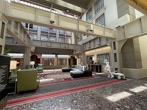 Crowne Plaza Indianapolis turns a historic station into a working hotel where you can quite literally sleep in a train car