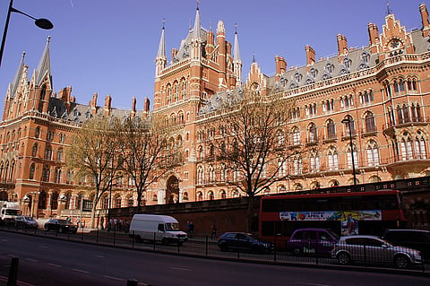 One of London’s most recognisable railway landmarks, St. Pancras Renaissance Hotel is full of Victorian Gothic drama