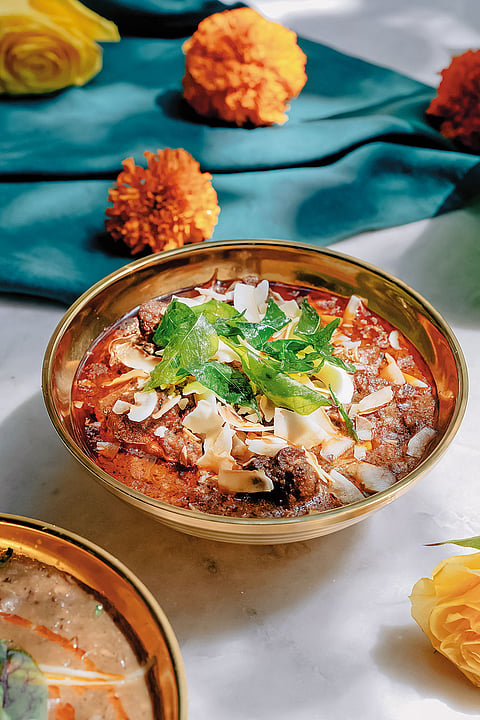 Bungalow, Khanna’s restaurant in New York City, serves modern Indian cuisine
