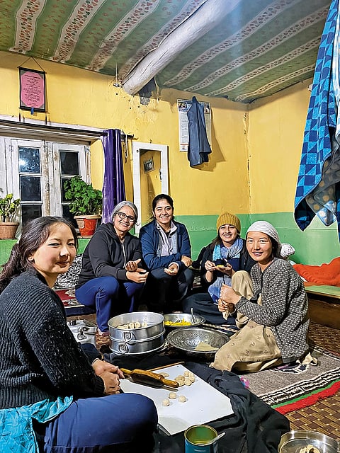 In Demul, spare rooms become shared sources of income