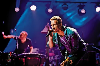Shutterstock : The high-energy Coldplay concert in India