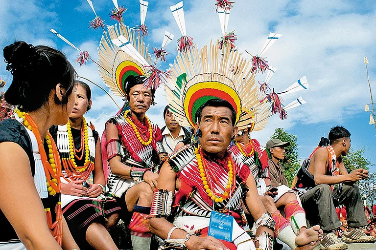 Nagaland's Hornbill Festival is a colourful cultural gathering of different tribes - Shutterstock