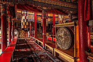 Shutterstock : Inside a monastery (representational image)