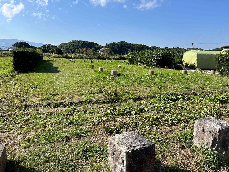 The ruins of Asuka Palace, once the political heart of ancient Japan