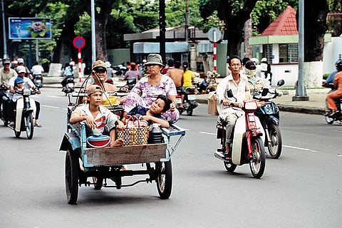 Ho Chi Minh City/Vietnam:
Street life in Ho Chi Minh City, where motorbikes, markets and constant movement define the rhythm of Vietnam’s largest city