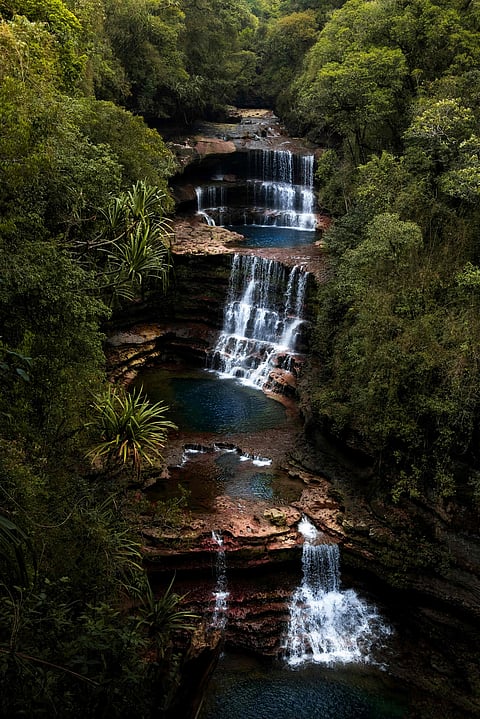 Krang Suri Falls