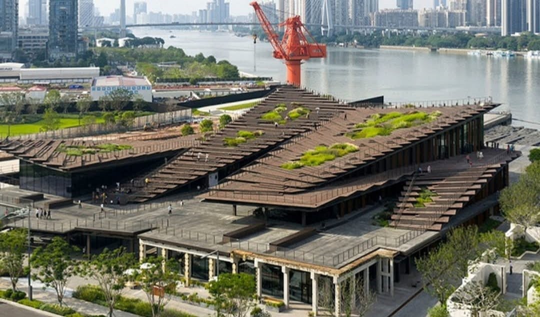 blendin_design_news/Instagram : The completed Shipyard 1914 has transformed the former industrial site into a 4,400-square-metre mixed-use complex 