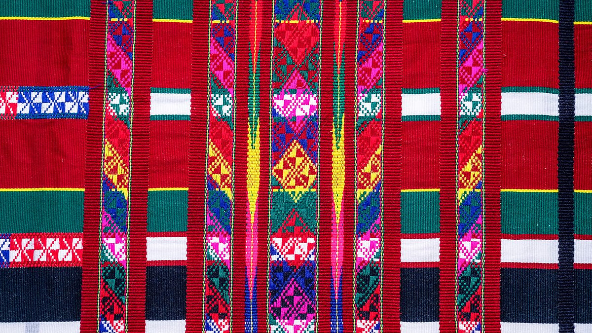 The vibrant Puanchei, one of the most distinctive traditional garments of Mizo women, remains an enduring symbol of cultural pride during Chapchar Kut celebrations.