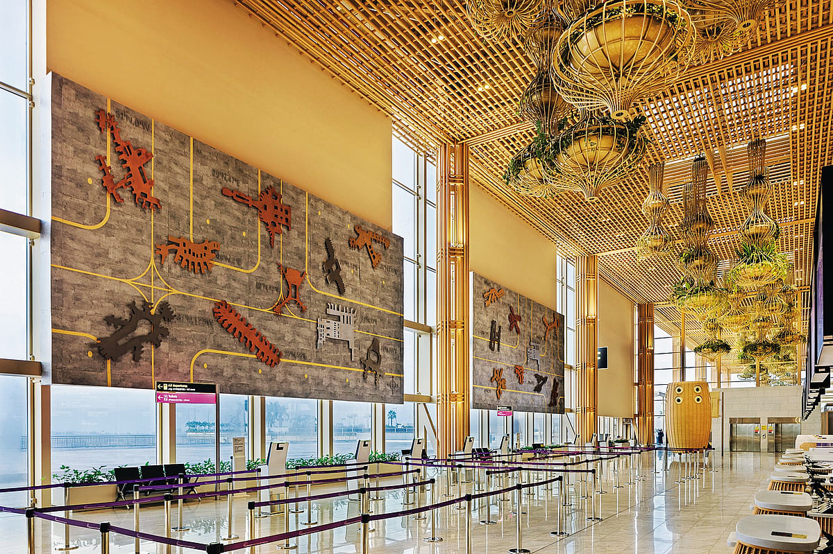 Bengaluru’s “Garden City” reputation comes alive inside the airport