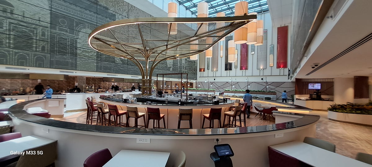 Inside T1, Delhi Airport