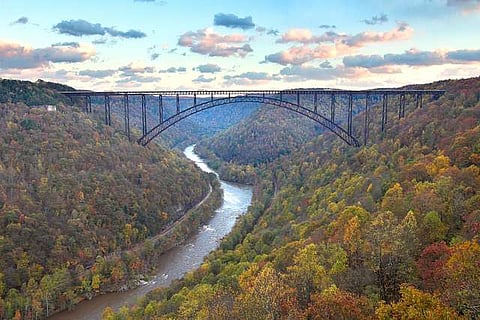 Located in southern West Virginia, the park covers more than 70,000 acres carved by the New River