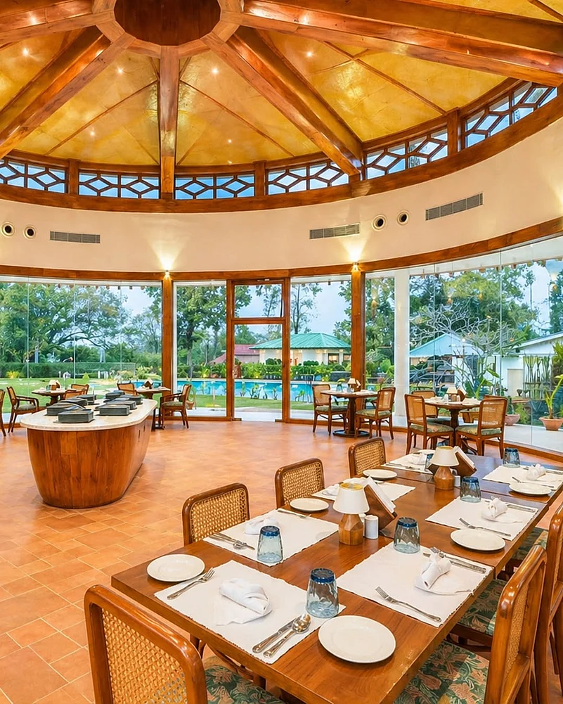 The interiors draw heavily from local traditions
