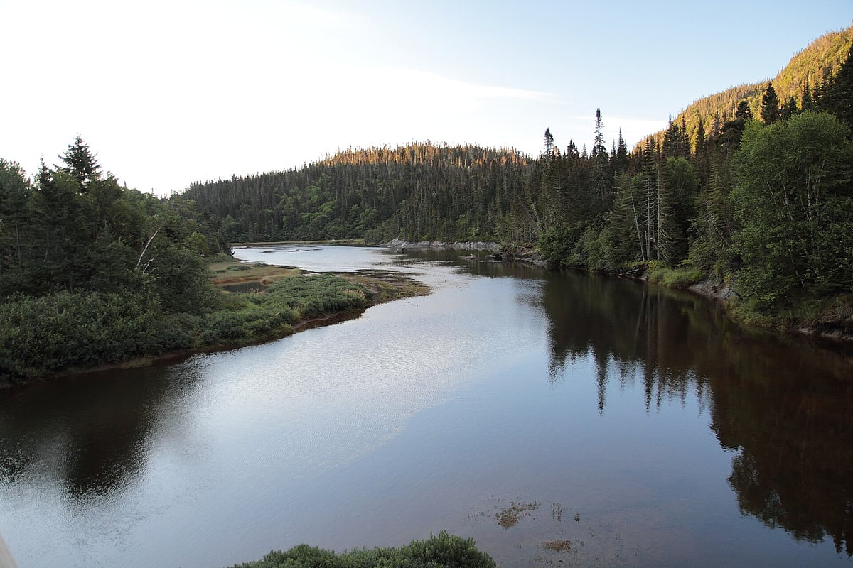 Rivière Mistassini, Québec, Canada
