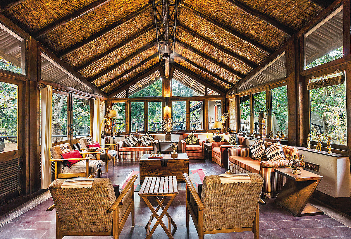 A glimpse inside Reni Pani Jungle Lodge