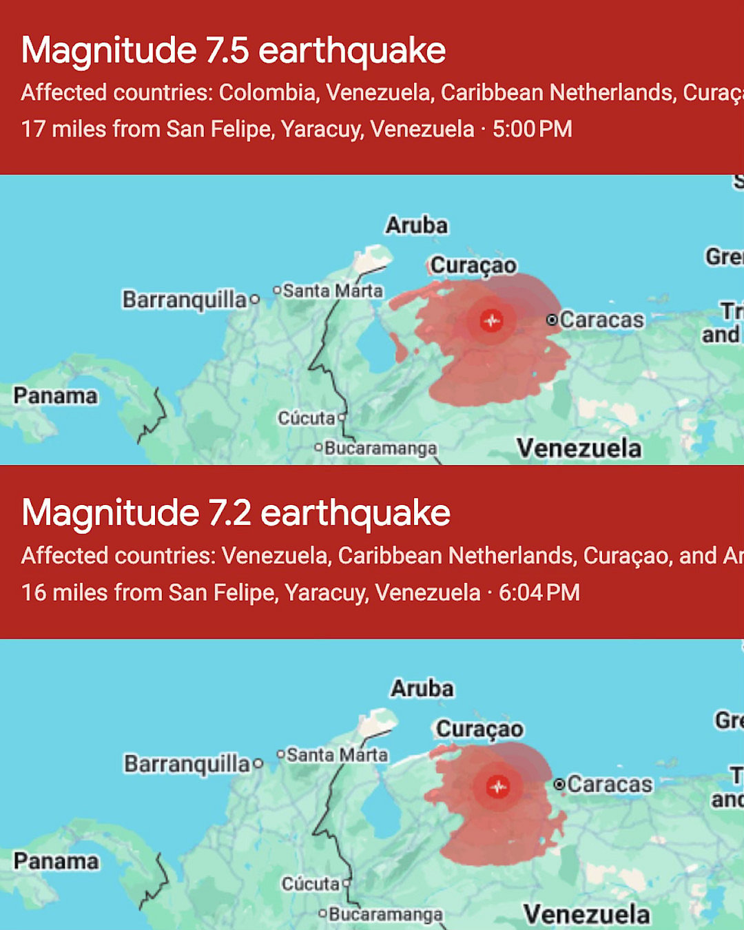 The 2026 Venezuela earthquake is now confirmed by seismologists to be the country’s largest seismic event since 1900