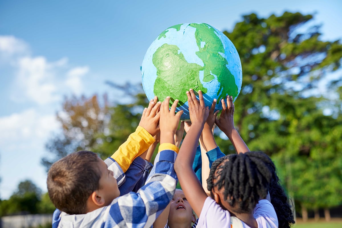 Children celebrate peace and unity around the world