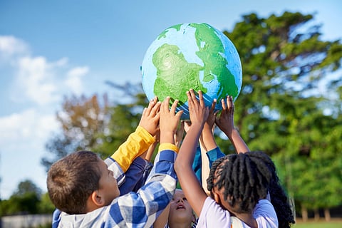 Children celebrate peace and unity around the world