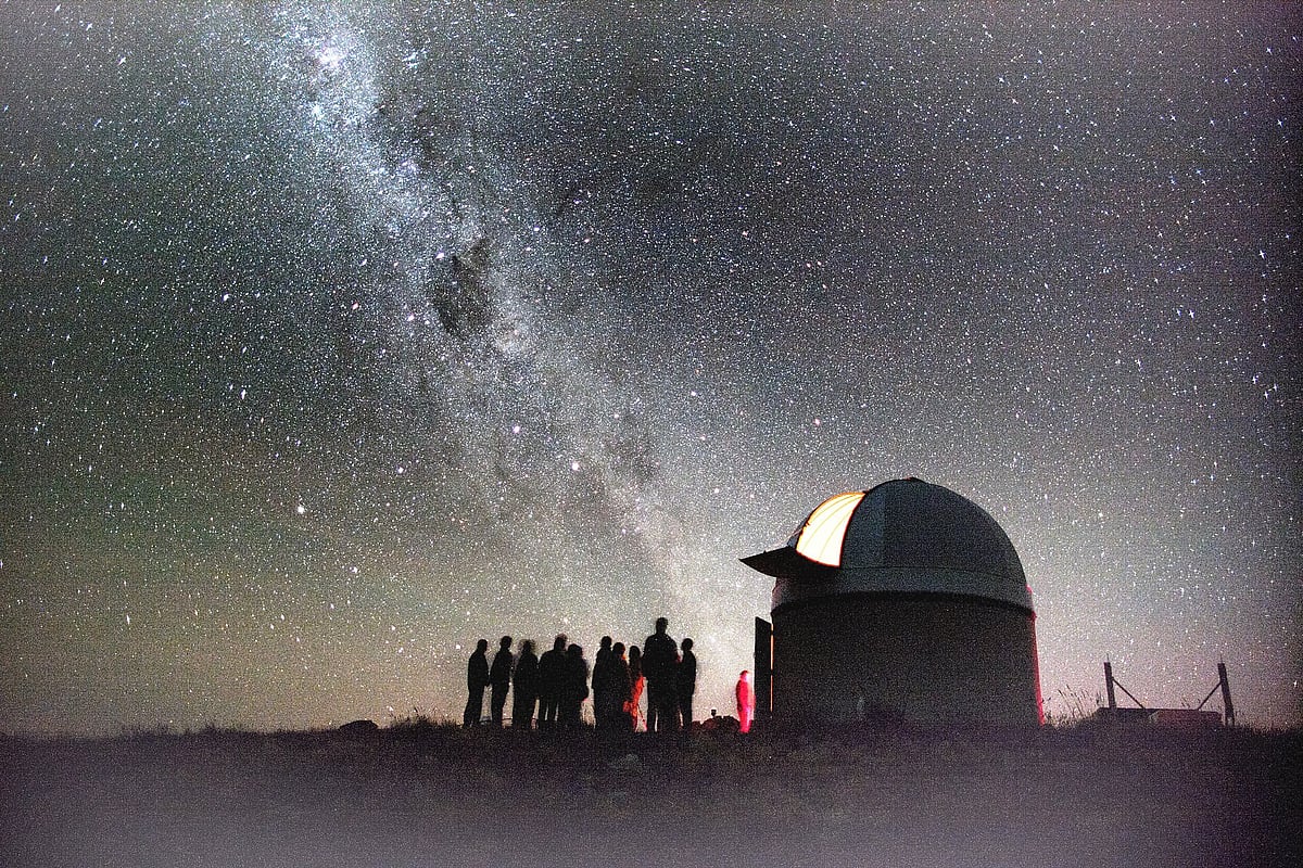 Public outreach in astronomy at Mt John Observatory, New Zealand
